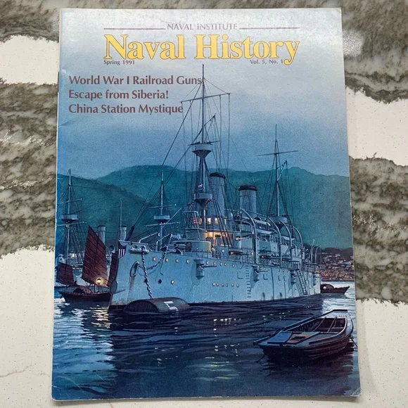 Naval History Magazines US Naval Institute 1990-91 Series ( Lot of 4 )  - G Cond - Picture 6 of 6